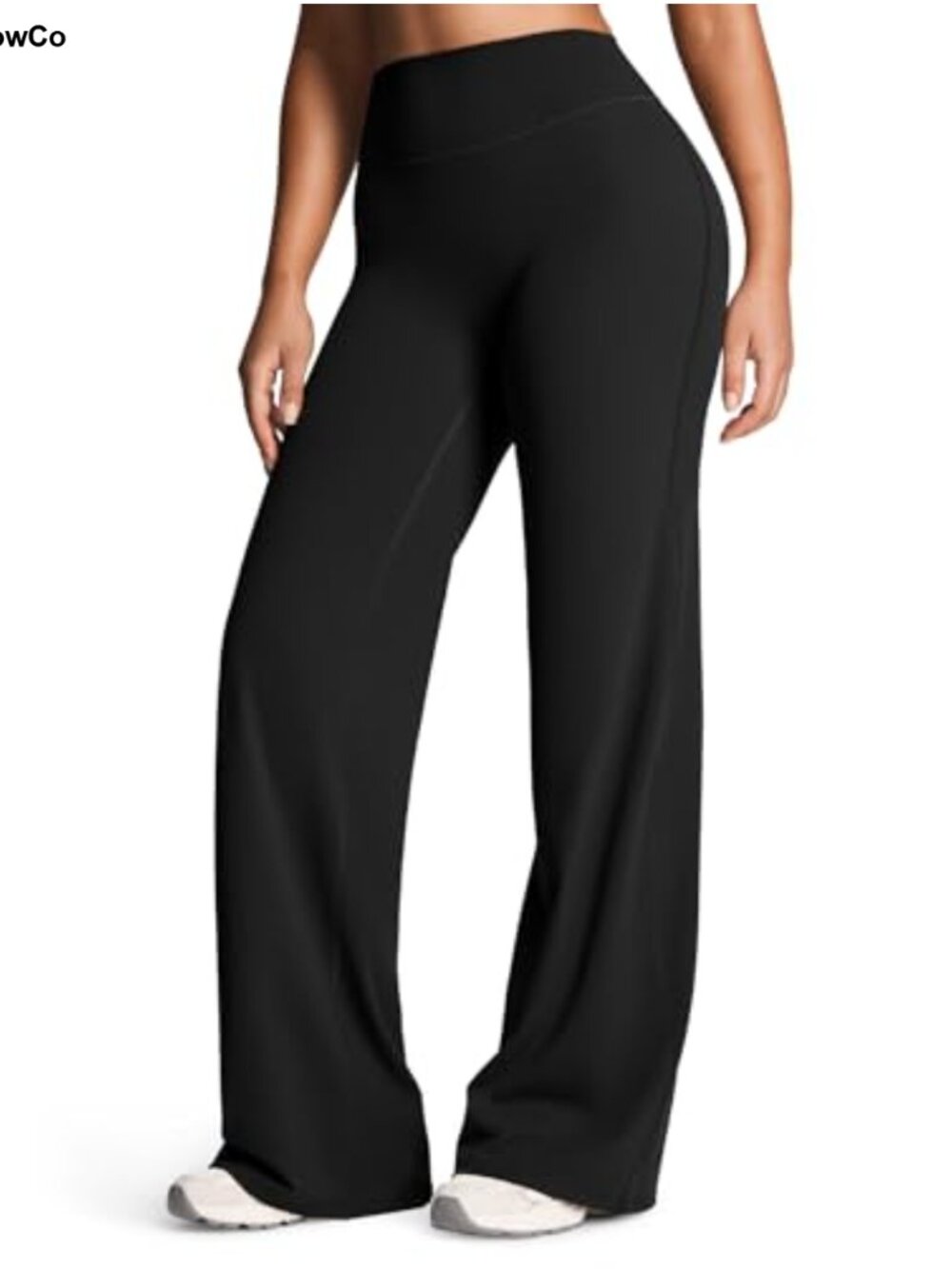 Lumastretch High Waist Pocketless Straight Leg Yoga Pants 81% Nylon 19% Lycra